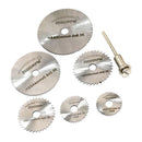 7 Pcs Metal Cutting Circular Cutting Carbide Tipped 3.3 mm Cutting Sheet