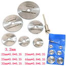 7 Pcs Metal Cutting Circular Cutting Carbide Tipped 3.3 mm Cutting Sheet
