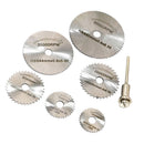7 Pcs Metal Cutting Circular Cutting Carbide Tipped 3.3 mm Cutting Sheet