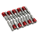 10 Pcs Small Precision Cross Flat Slot Slotted Head Set Cross Magnetic Head