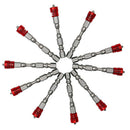 10 Pcs Small Precision Cross Flat Slot Slotted Head Set Cross Magnetic Head