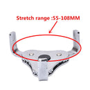 2-Way Oil Filter Wrench Car Adjustable 3-Jaw Remover Socket 1/2'' 3/8