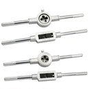 12Piece Metric Tap Wrench and Die Set M3-M12 Nut Bolt Alloy Metal Hand Tools
