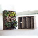 Wooden Three Layers Shelf Pot Flower Succulent Planter Garden Hanging Decor