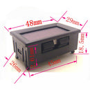 DC6- 100V Dual Display Acid Lead Battery Indicator Capacity LED Tester Meter