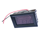 DC6- 100V Dual Display Acid Lead Battery Indicator Capacity LED Tester Meter