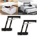 Lift Up Top Coffee Table DIY Hardware Fitting Suppor Frame Furniture Hinge