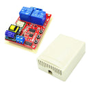 2 Channel 220V Relay Module Board Remote Switch Receiver Wifi Intelligent