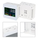TS-S61 Multi-functional Colorful LCD Indoor Thermometer Hygrometer Clock