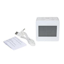 TS-S61 Multi-functional Colorful LCD Indoor Thermometer Hygrometer Clock