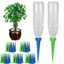 4pcs Plastic Watering Spike Flower Water Bottle Drip Irrigation Gardening Flow Control