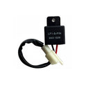 2-Pin Electronic LED Flasher Relay Hyper Flash Motorcycle Turn Signal Bulbs