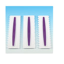3 Piece Cake Icing Comb Plastic Sugar Craft Cream Scrapers Baking Tool