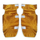1 Pair Adjustable Welding Protective Knee Pads Flame Resistant for Welder