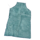 Blue Welder Apron Welding Protective Gear Apparel Cowhide Leather Apron