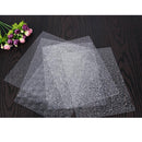 6pcs Hawaiian Floral Texture Sheet Set Cupcake Baking Tool DIY Craft Clear