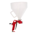 Hopper Spray Gun Paint Texture Tool Drywall Wall Painting Sprayer w/3 Nozzle