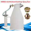 3000CC Cement Sprayer Stucco Hopper Coatings Spray Gun Wall Concrete Tool