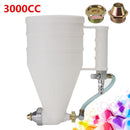 3000CC Cement Sprayer Stucco Hopper Coatings Spray Gun Wall Concrete Tool