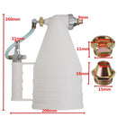 3000CC Cement Sprayer Stucco Hopper Coatings Spray Gun Wall Concrete Tool