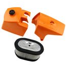 Air Filter + Clinder Cover + Shroud Cover for Stihl 066 MS660 Chainsaw
