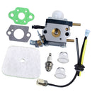 C1U-K54A Carburetor Gasket Filter Carb Fuel Line Spark Plug Lawnmower Parts