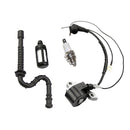 4pcs/ Set Ignition Coil with Wire Fuel Line Fuel Filter Spark Plug For STIHL