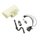 5pcs Chainsaw Parts Set Ignition Coil Air & Fuel Filter Fuel Line Spark Plug Mower Parts