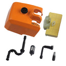 Air Filter + Filter Cover + Fuel / Oil Line Filter For STIHL MS290 Chainsaw
