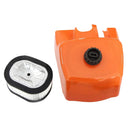 2 Chainsaw Parts - Air Filter + Filter Cover - kit for STIHL pole saw MS660 066 MS650 2pcs/ Set