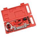 Copper Brake Fuel Pipe Repair Double Flaring Dies Tool Clamp Kit Tube Cutter