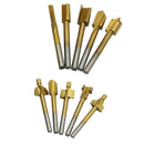10 Pieces of Wood Sculpture Bit Rasps Bit Chisel Graver Tool Set Chisel Kit