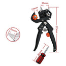 Garden Grafting Pruning Pruner Tool Kit Set Plant Branch Twig Vine Fruit Tree Graft Cutting Scissors Shear Omega-Cut U-Cut V-Cut