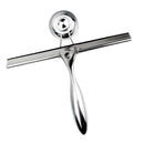 Window Squeegee with Suction Hook - Great for Bath Tile Shower Door Mirror
