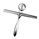Window Squeegee with Suction Hook - Great for Bath Tile Shower Door Mirror