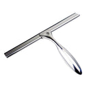 Window Squeegee with Suction Hook - Great for Bath Tile Shower Door Mirror