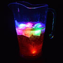Clear Modern Plastic RGB LED Water Coffee Pot Tea Jug Kettle Pitcher 1.8L