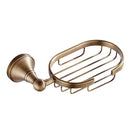 1pcs Antique Brass Oval Wire Soap Dish Holder Tray Bathroom Accessories