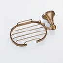 1pcs Antique Brass Oval Wire Soap Dish Holder Tray Bathroom Accessories
