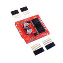 Red Driver Module Stepper Motor VNH2SP30 2-Ch Dual Stepper Board 54x60x10mm