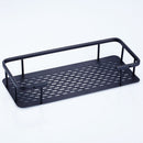 Corner Brass Black Shelf Storage Shower Bath Bathroom Shampoo Organiser