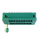 28 Pin ZIF IC Test DIP Socket 2.54mm Pitch Narrow