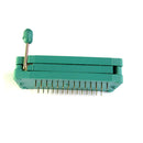 28 Pin ZIF IC Test DIP Socket 2.54mm Pitch Narrow