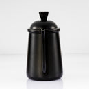 Narrow Spout Pot Coffee Pot Stainless Steel Kettle Latte Jug 650ml Black