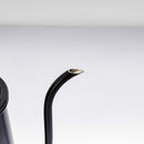 Narrow Spout Pot Coffee Pot Stainless Steel Kettle Latte Jug 650ml Black