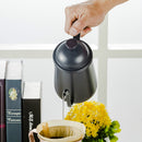 Narrow Spout Pot Coffee Pot Stainless Steel Kettle Latte Jug 650ml Black