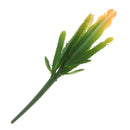 Artificial Succulent Real Touch 8-Head Cactus Foliage Plant Decor Green Red