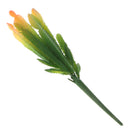 Artificial Succulent Real Touch 8-Head Cactus Foliage Plant Decor Green Red