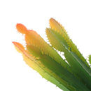 Artificial Succulent Real Touch 8-Head Cactus Foliage Plant Decor Green Red