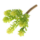 Artificial Succulent Real Touch 6-Head Lotus Foliage Plant Decor Green